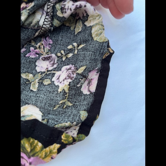 Floral Black Jumpsuit - Picture 12 of 14
